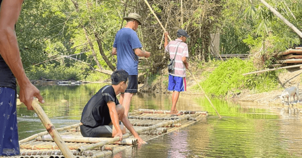 bamboo rafting phuket